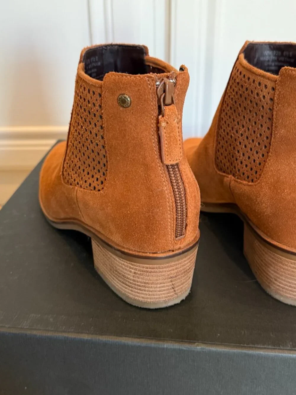 Cole Haan Suede Boots (Camel/Tan) - like new